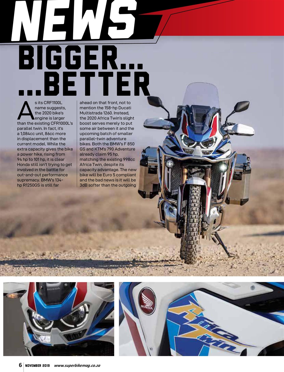 SuperBike South Africa Preview Pages