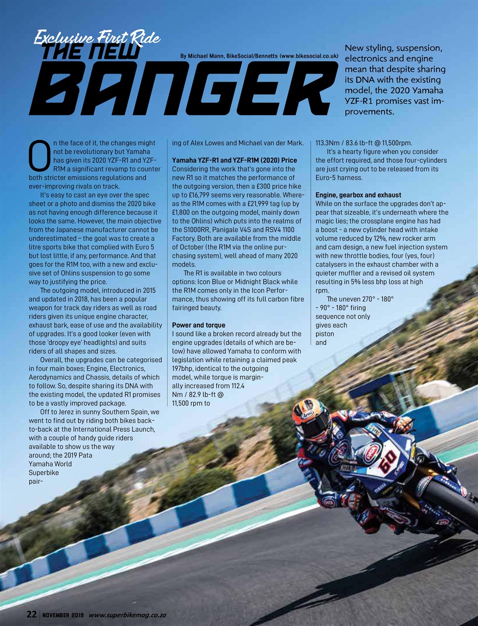 SuperBike South Africa Preview Pages