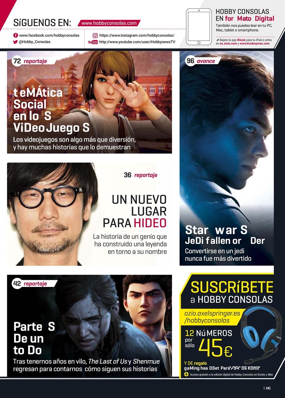 Hobby Consolas Preview Pages