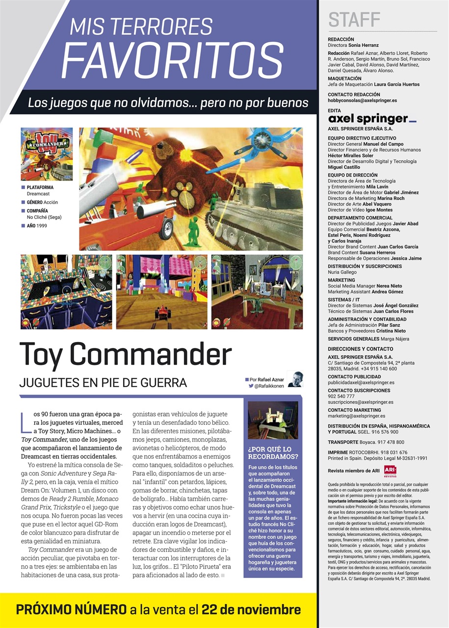 Hobby Consolas Preview Pages