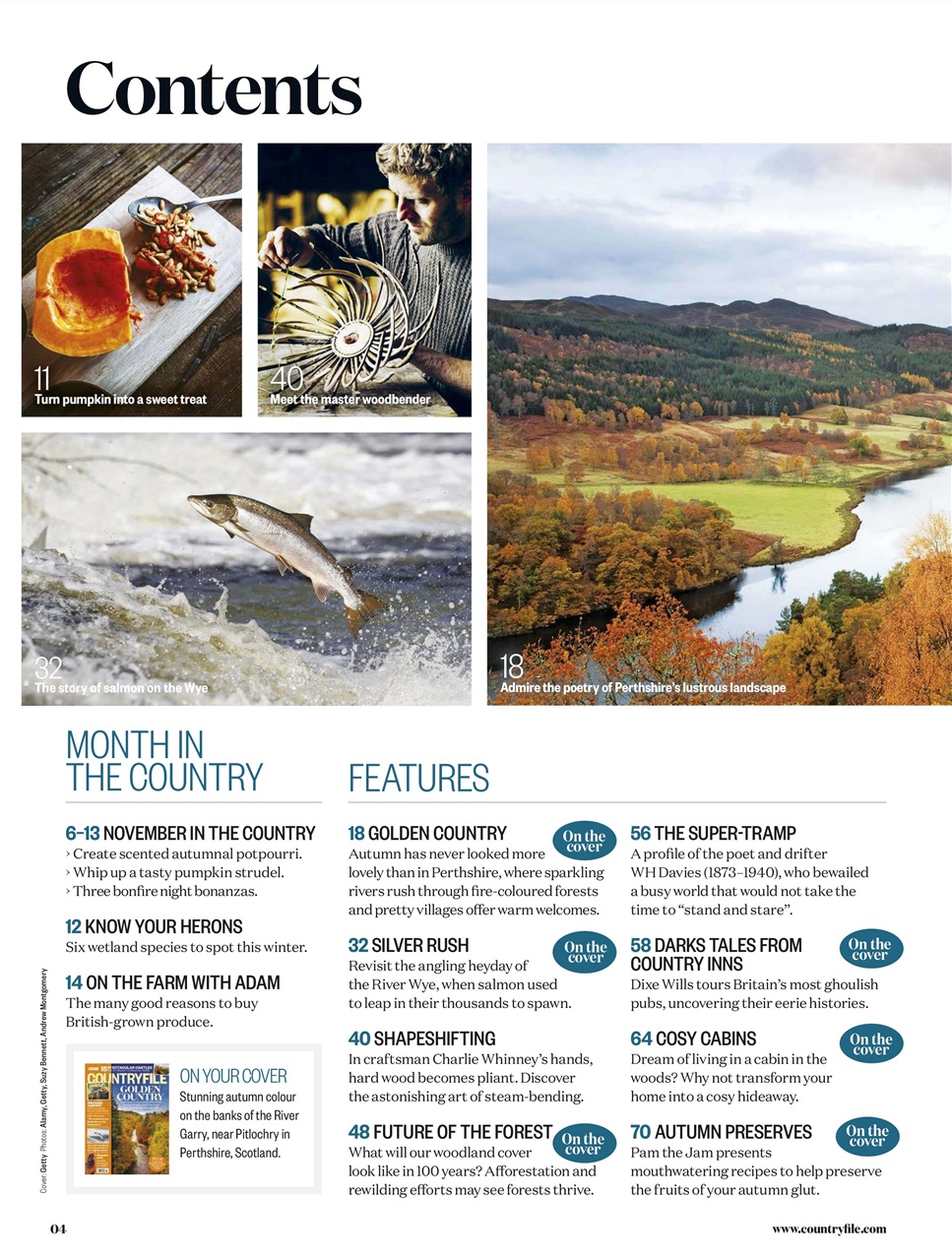 BBC Countryfile Magazine Preview Pages