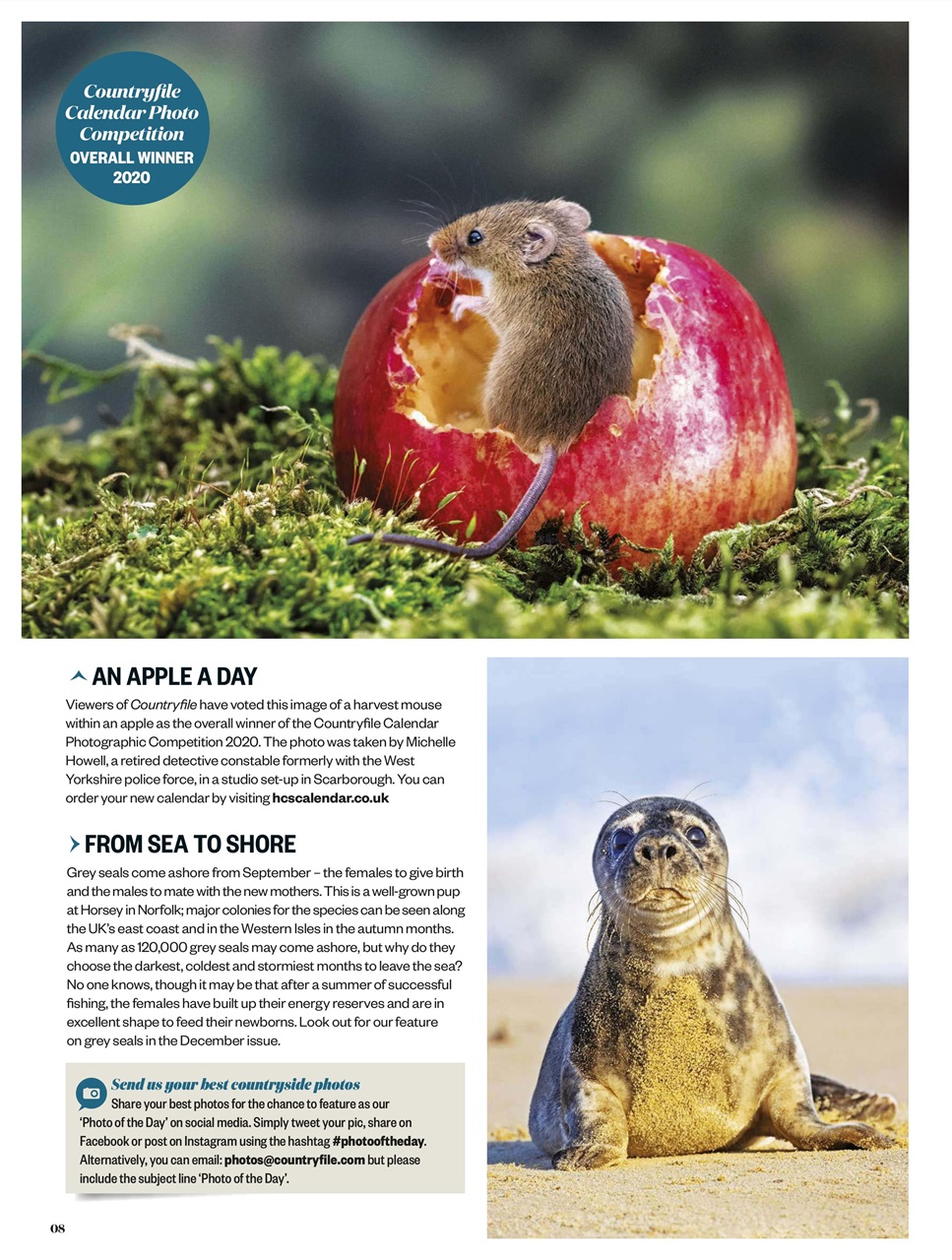 BBC Countryfile Magazine Preview Pages