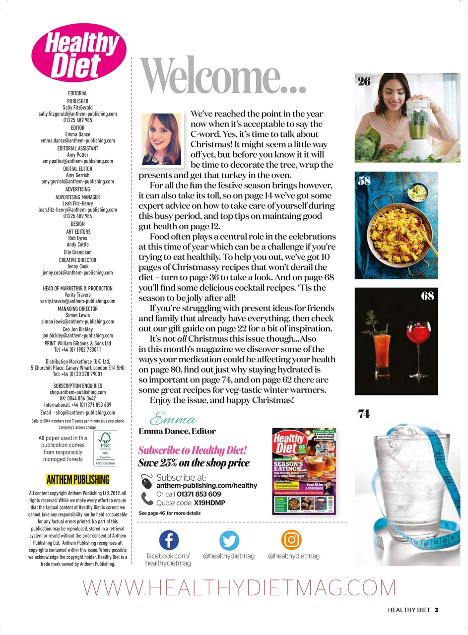 Healthy Diet Preview Pages