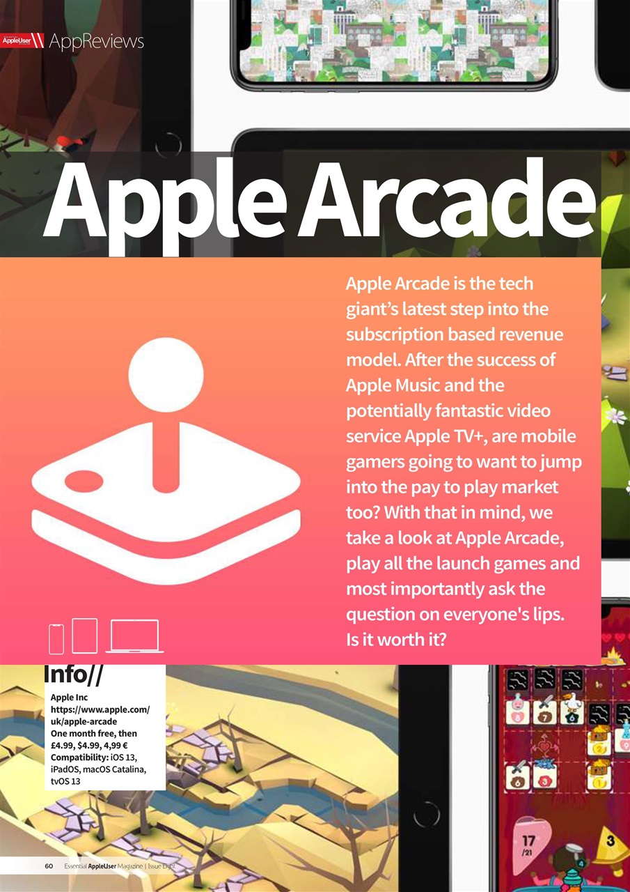 Essential Apple User Preview Pages