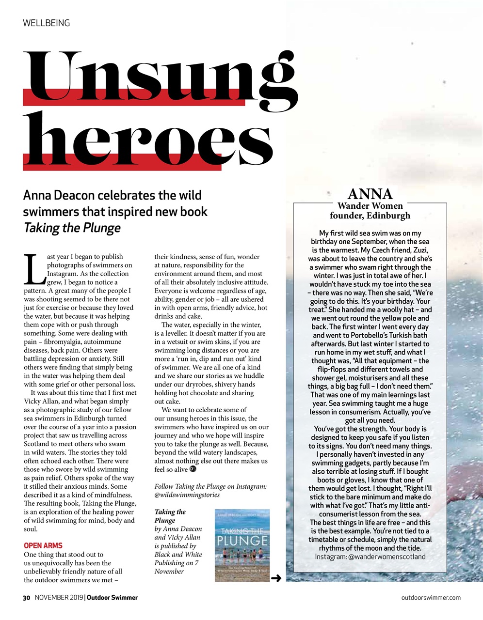 Outdoor Swimmer Preview Pages