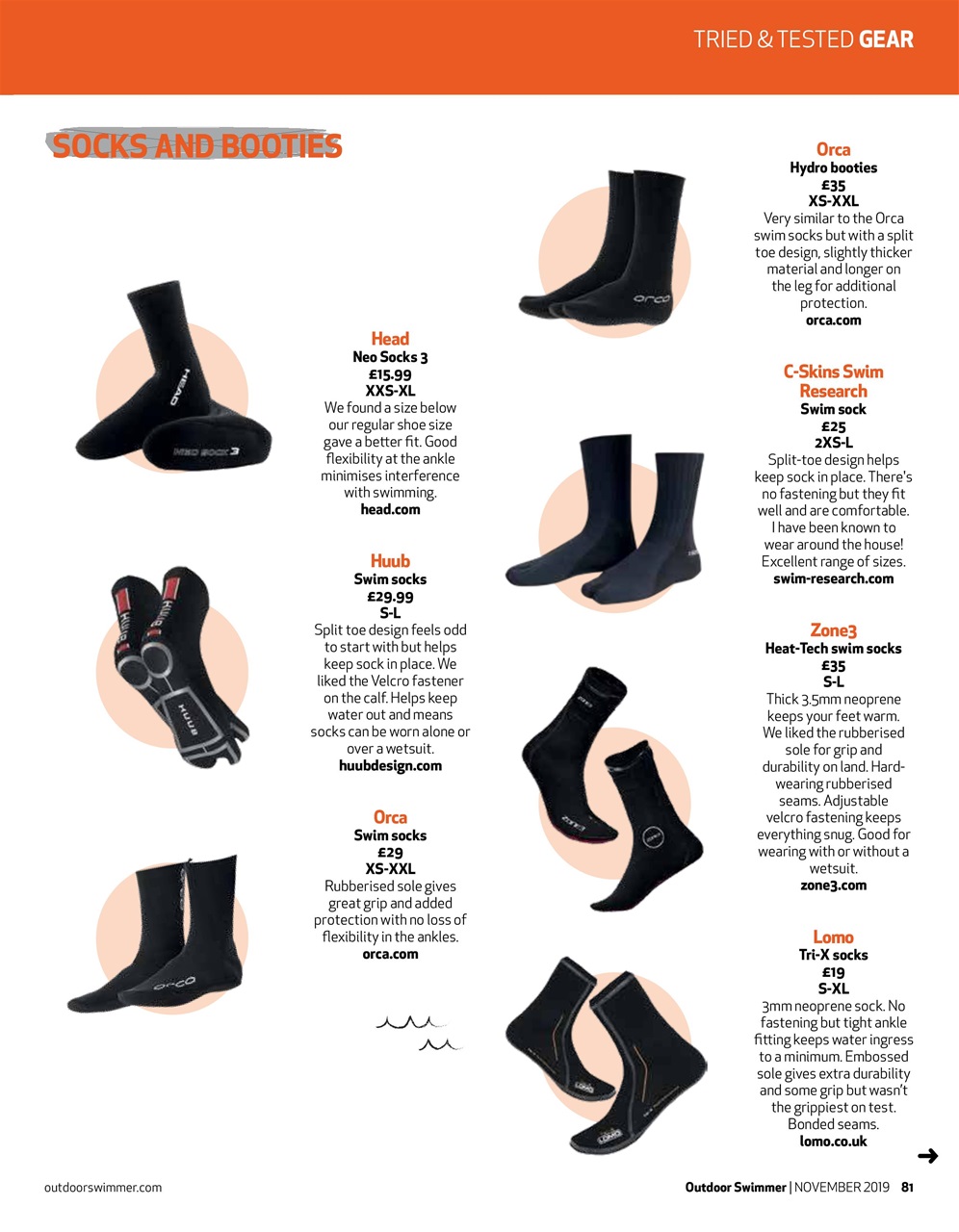 Outdoor Swimmer Preview Pages