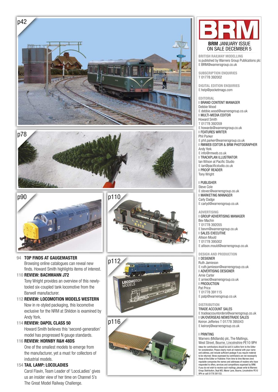 British Railway Modelling (BRM) Preview Pages