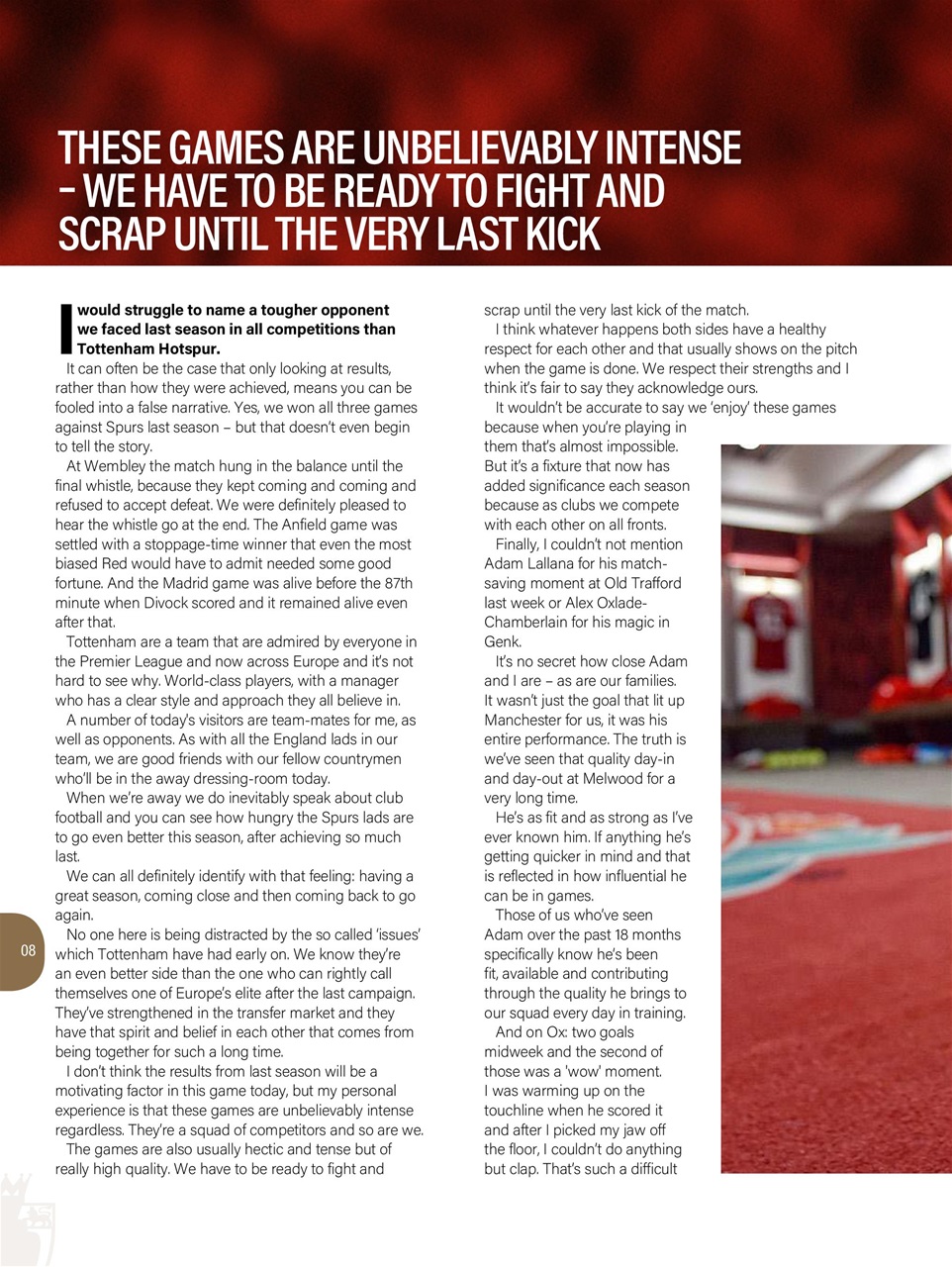 Liverpool FC Programmes Preview Pages