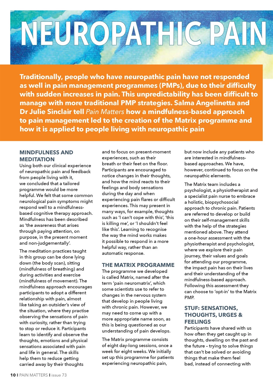 Pain Matters Preview Pages