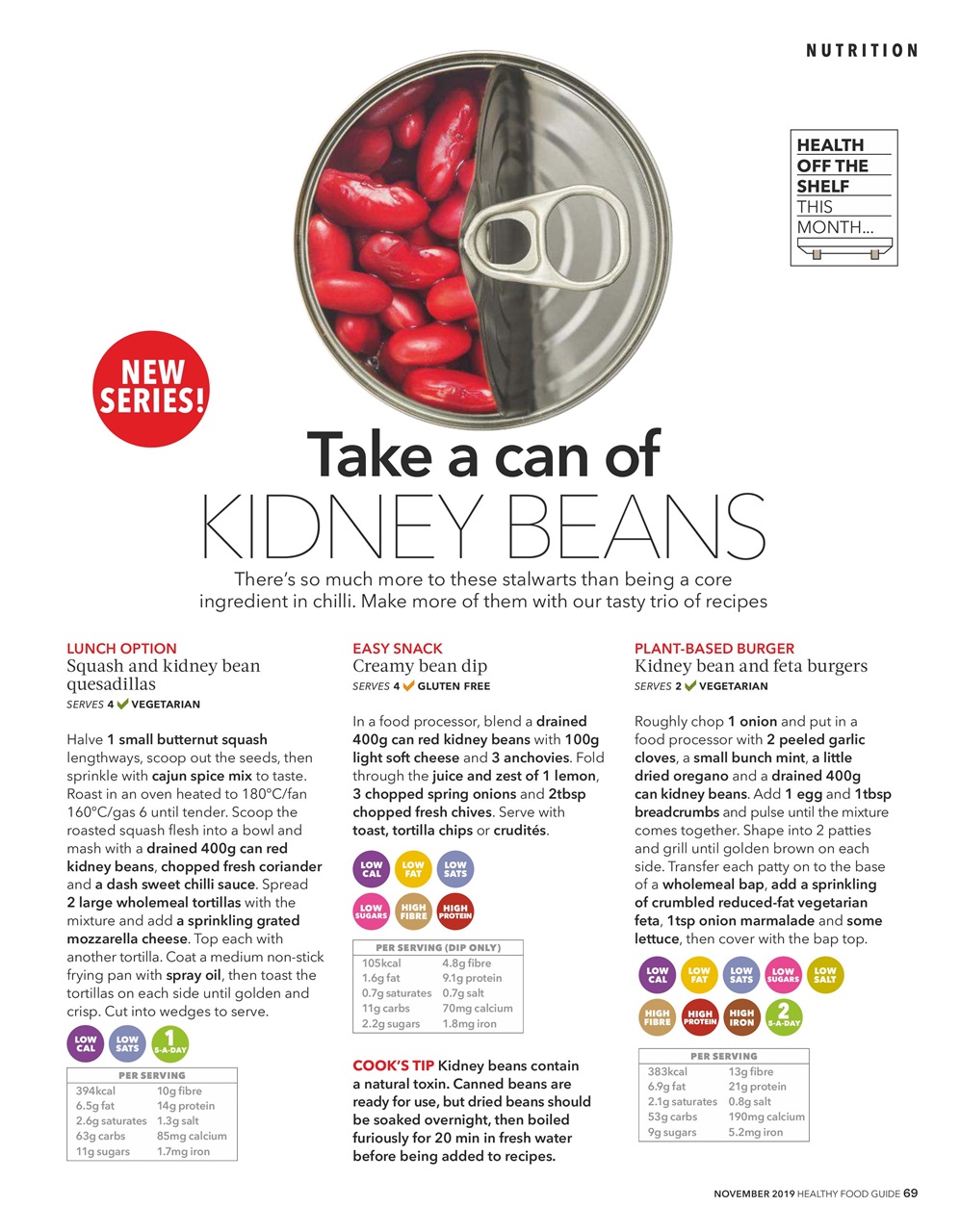 Healthy Food Guide Preview Pages