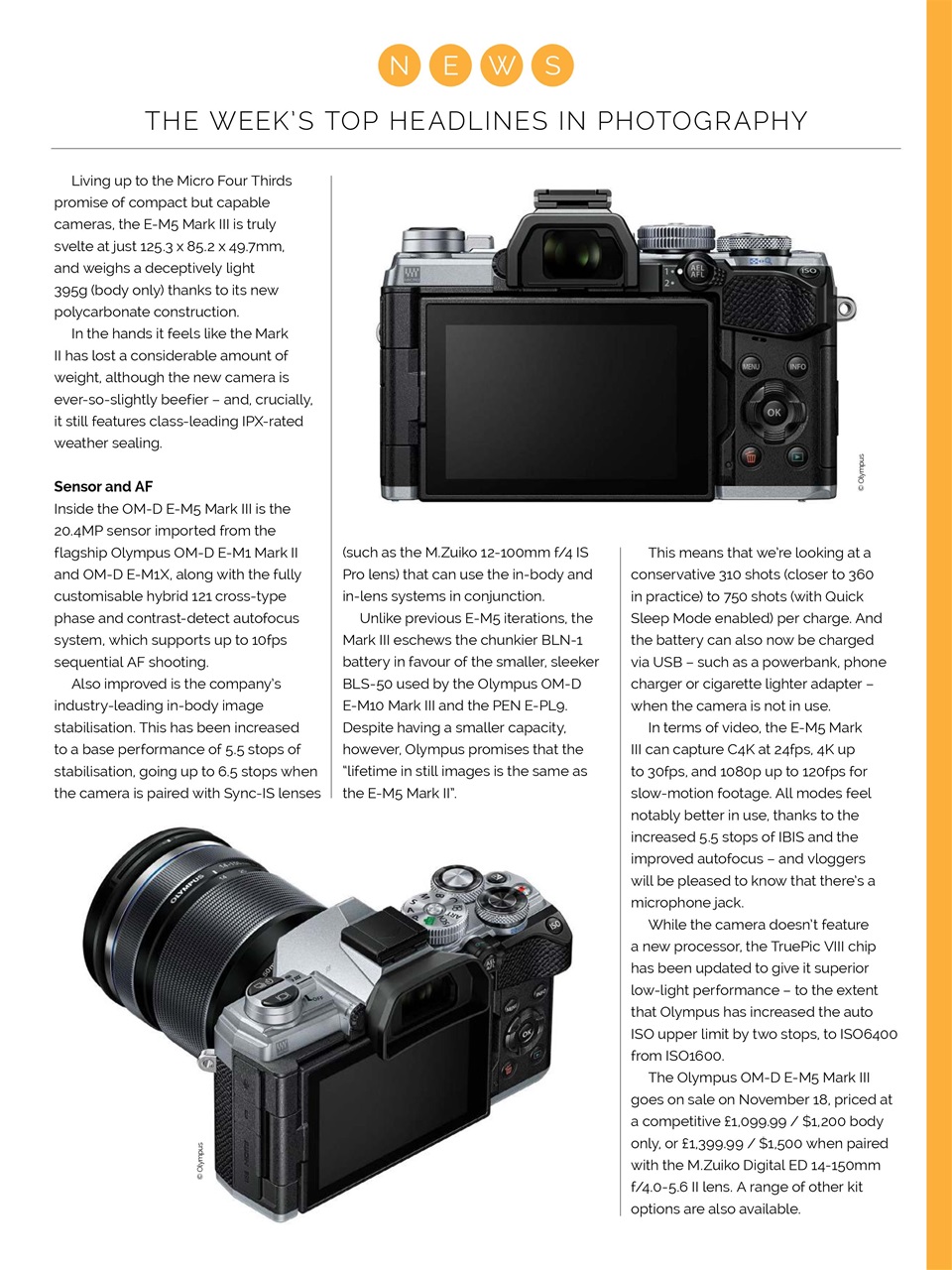 Photography Week Preview Pages