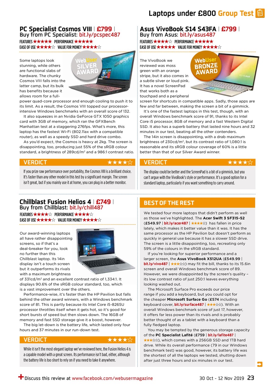 Webuser Preview Pages