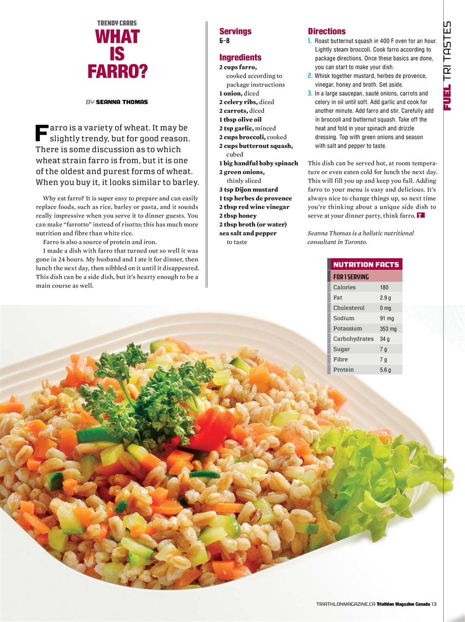 Triathlon Magazine Canada Preview Pages