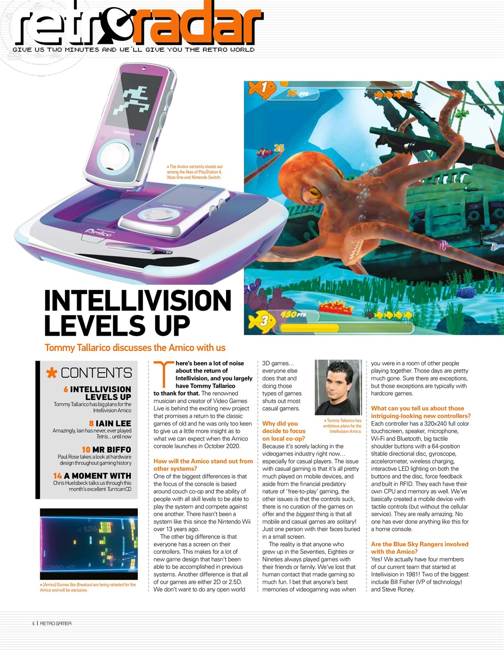 Retro Gamer Preview Pages