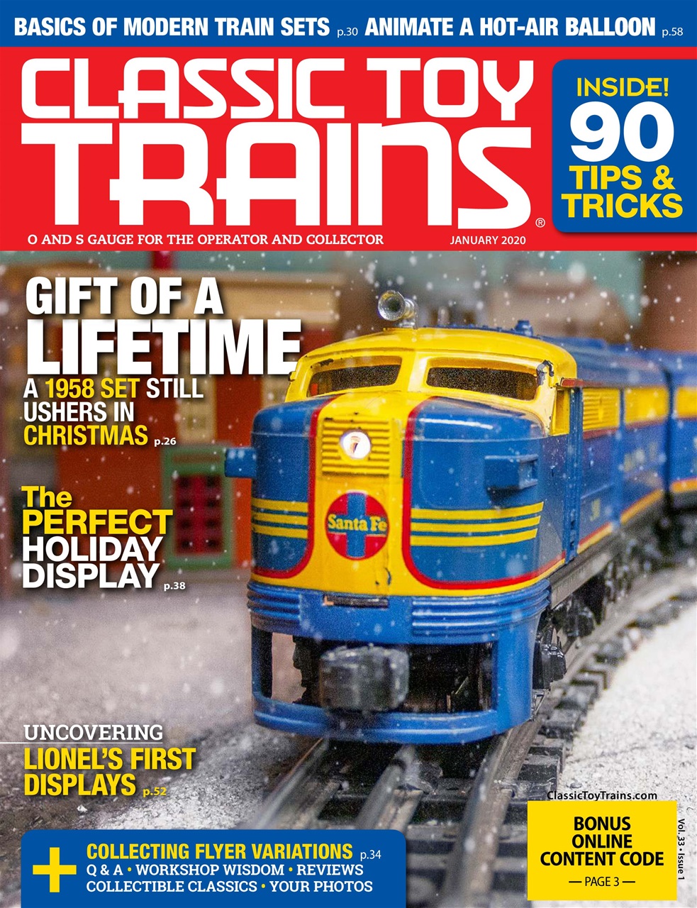 Classic Toy Trains Preview Pages