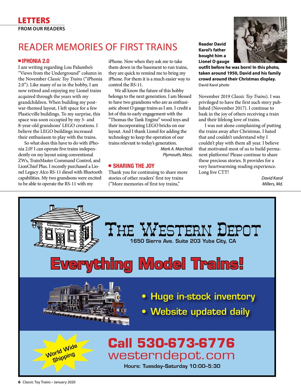 Classic Toy Trains Preview Pages