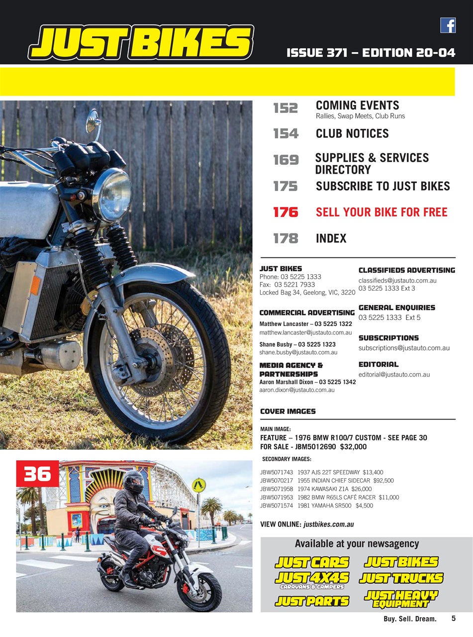 JUST BIKES Preview Pages