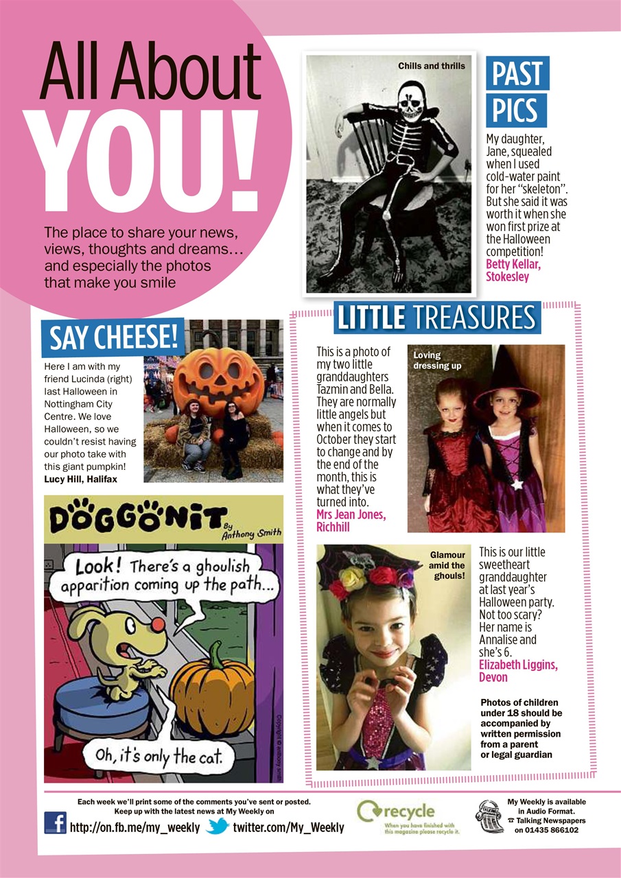 My Weekly Preview Pages