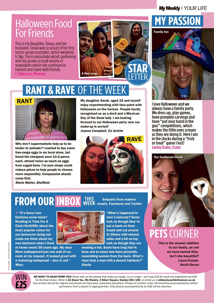 My Weekly Preview Pages