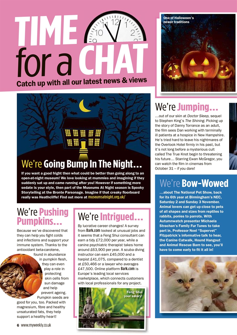 My Weekly Preview Pages