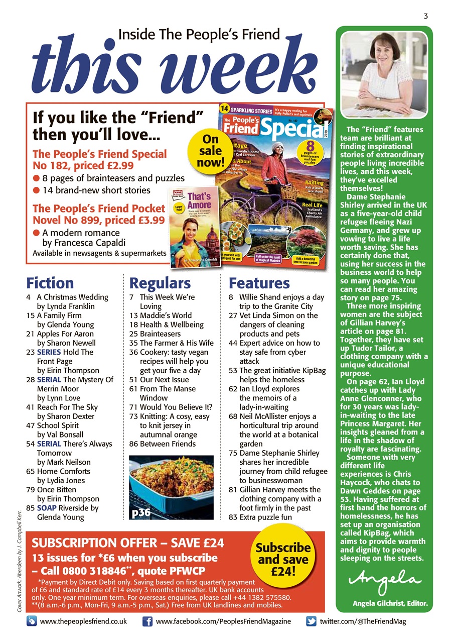 The People’s Friend Preview Pages