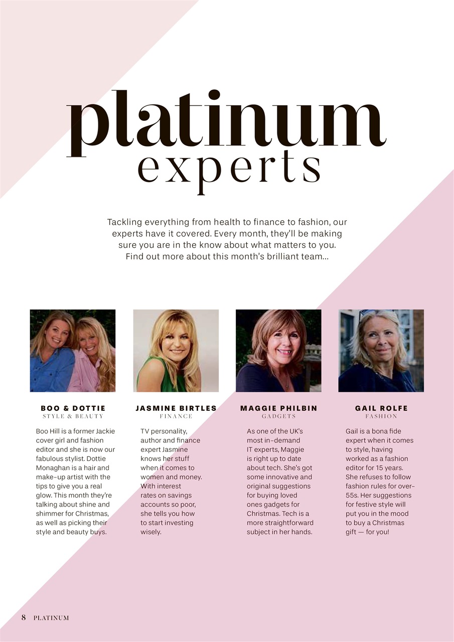 Platinum Preview Pages