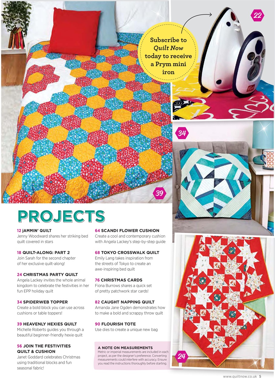 Quilt Now Preview Pages