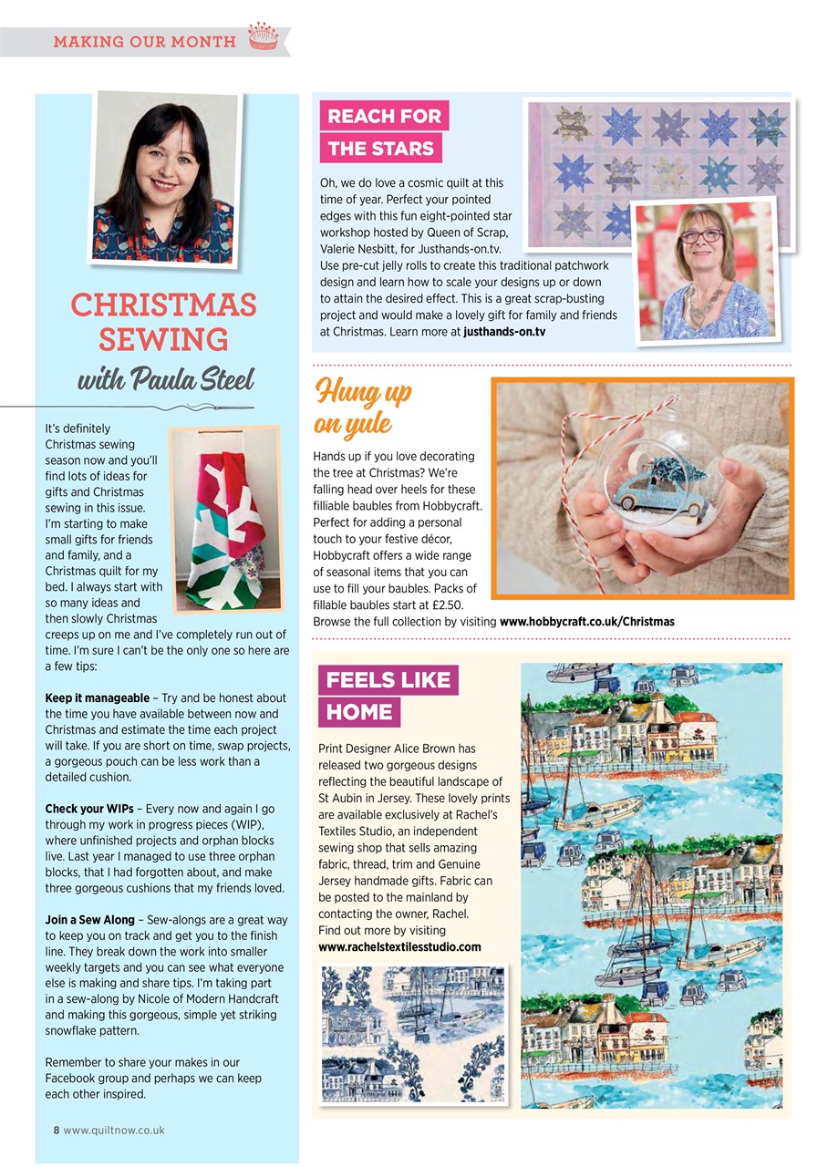 Quilt Now Preview Pages