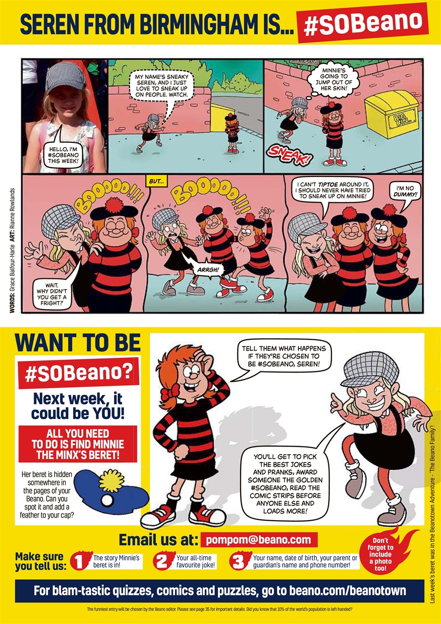 Beano Preview Pages
