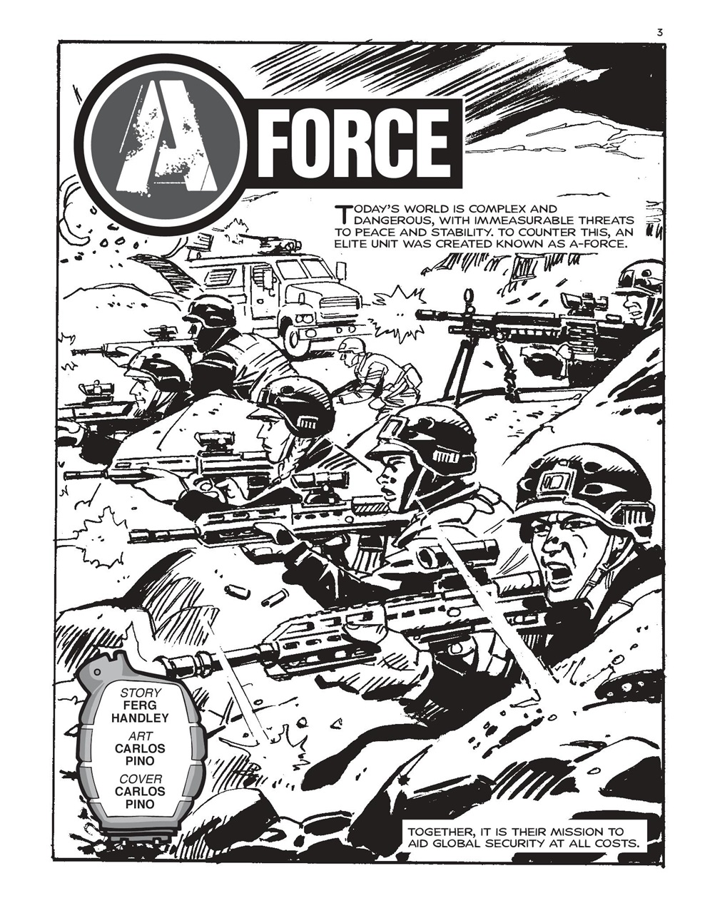 Commando Preview Pages