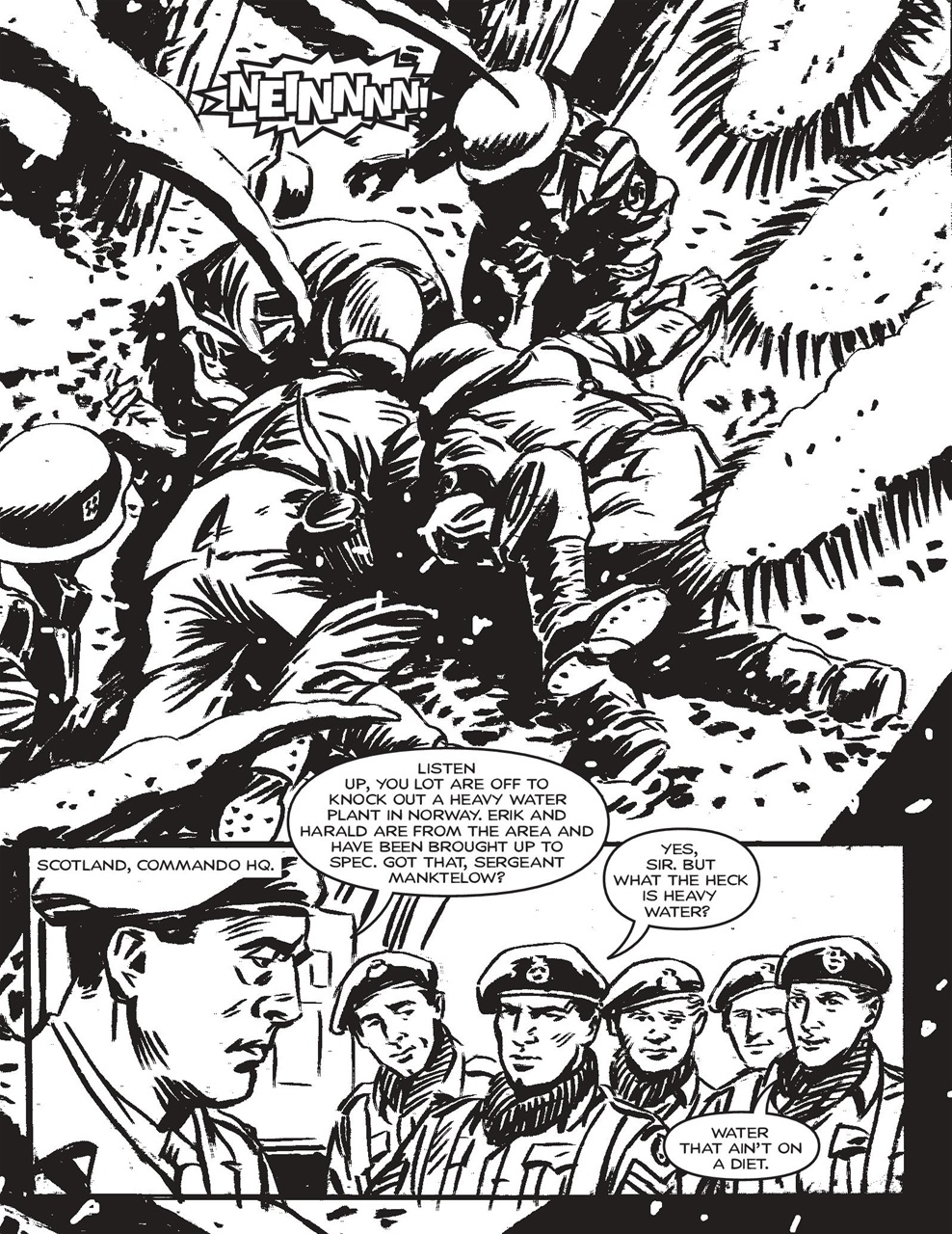 Commando Preview Pages