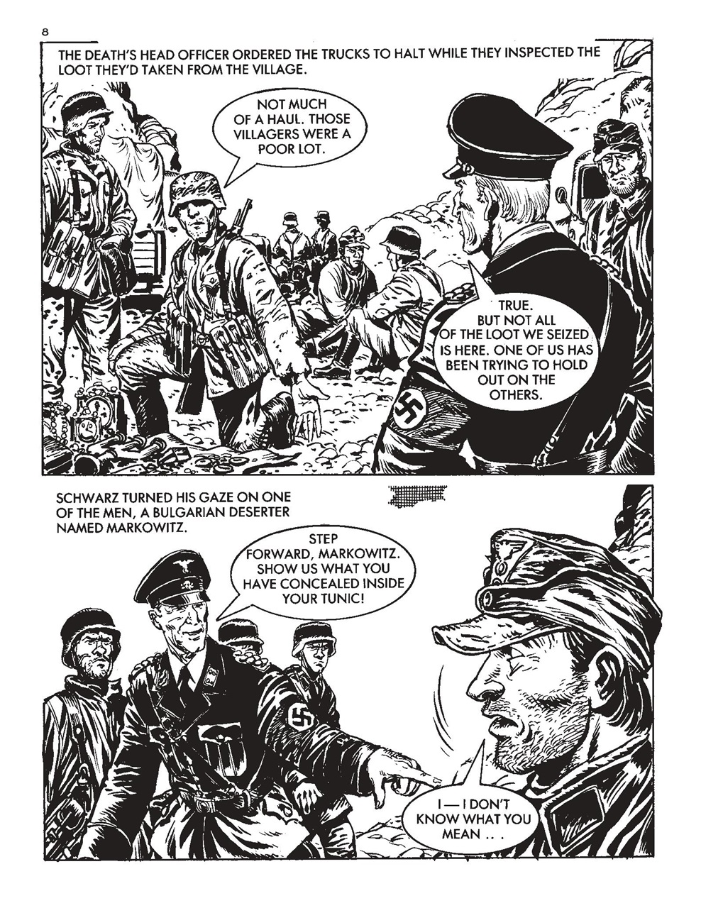 Commando Preview Pages