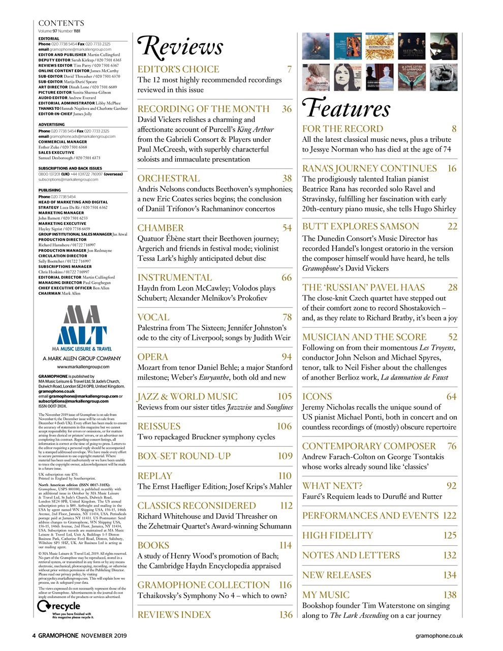 Gramophone Preview Pages