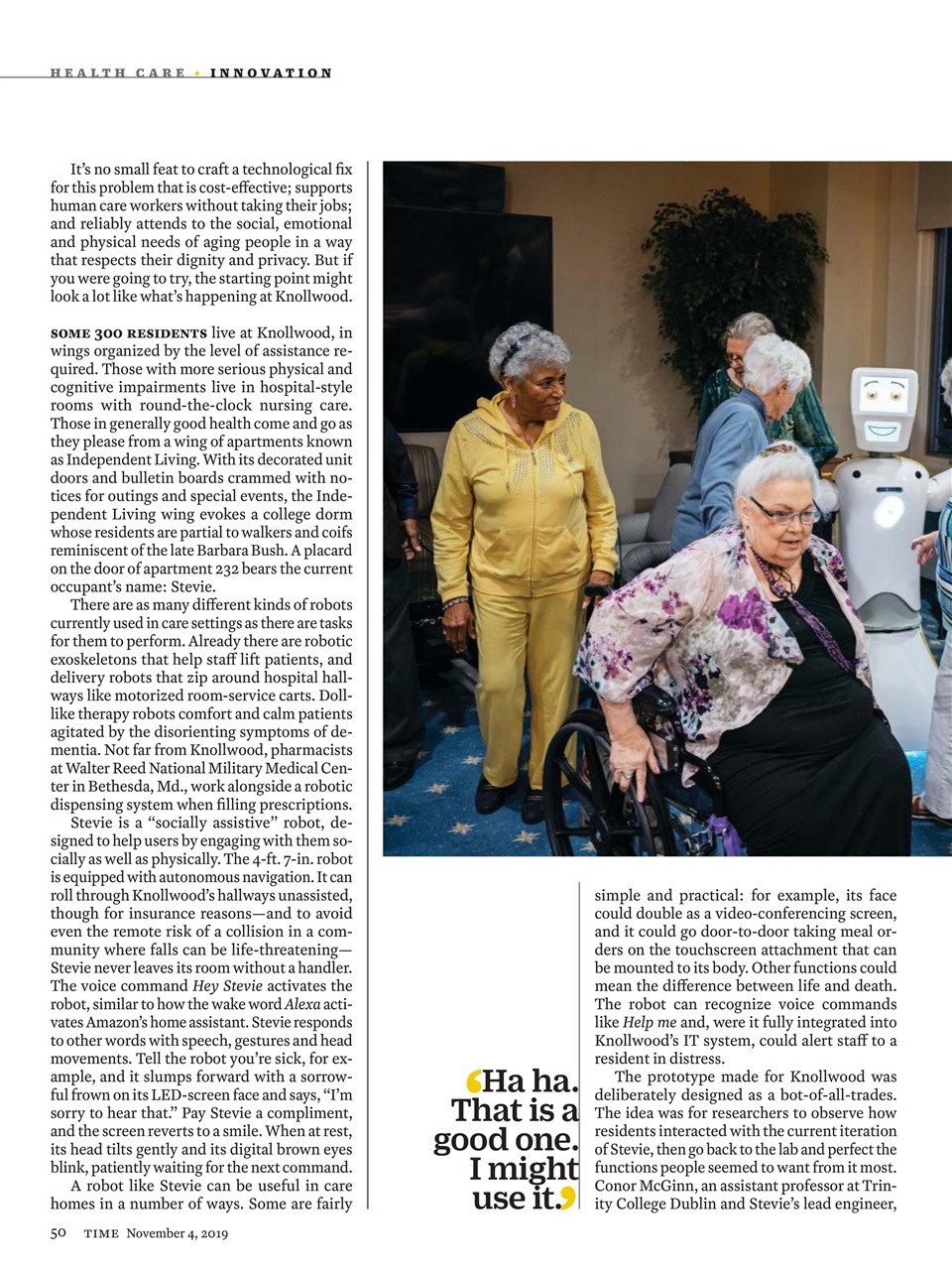 TIME Magazine Europe Preview Pages