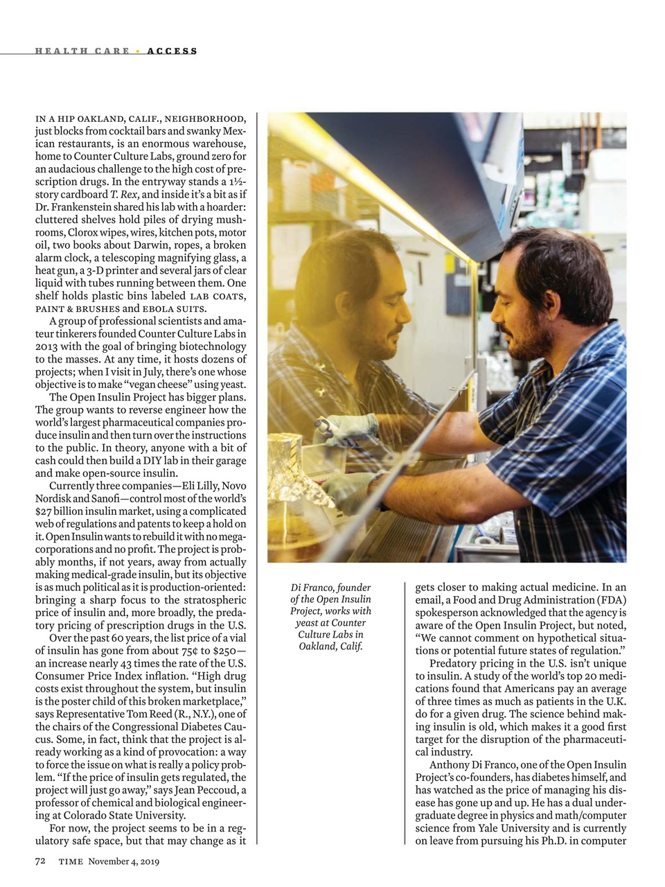 TIME Magazine Europe Preview Pages