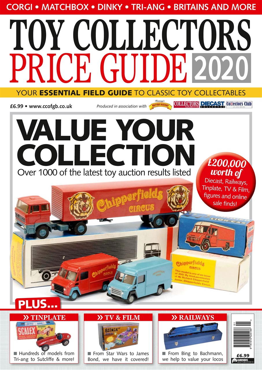 Toy Collectors Price Guide Preview Pages
