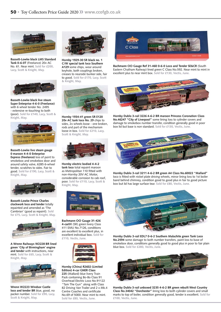 Toy Collectors Price Guide Preview Pages