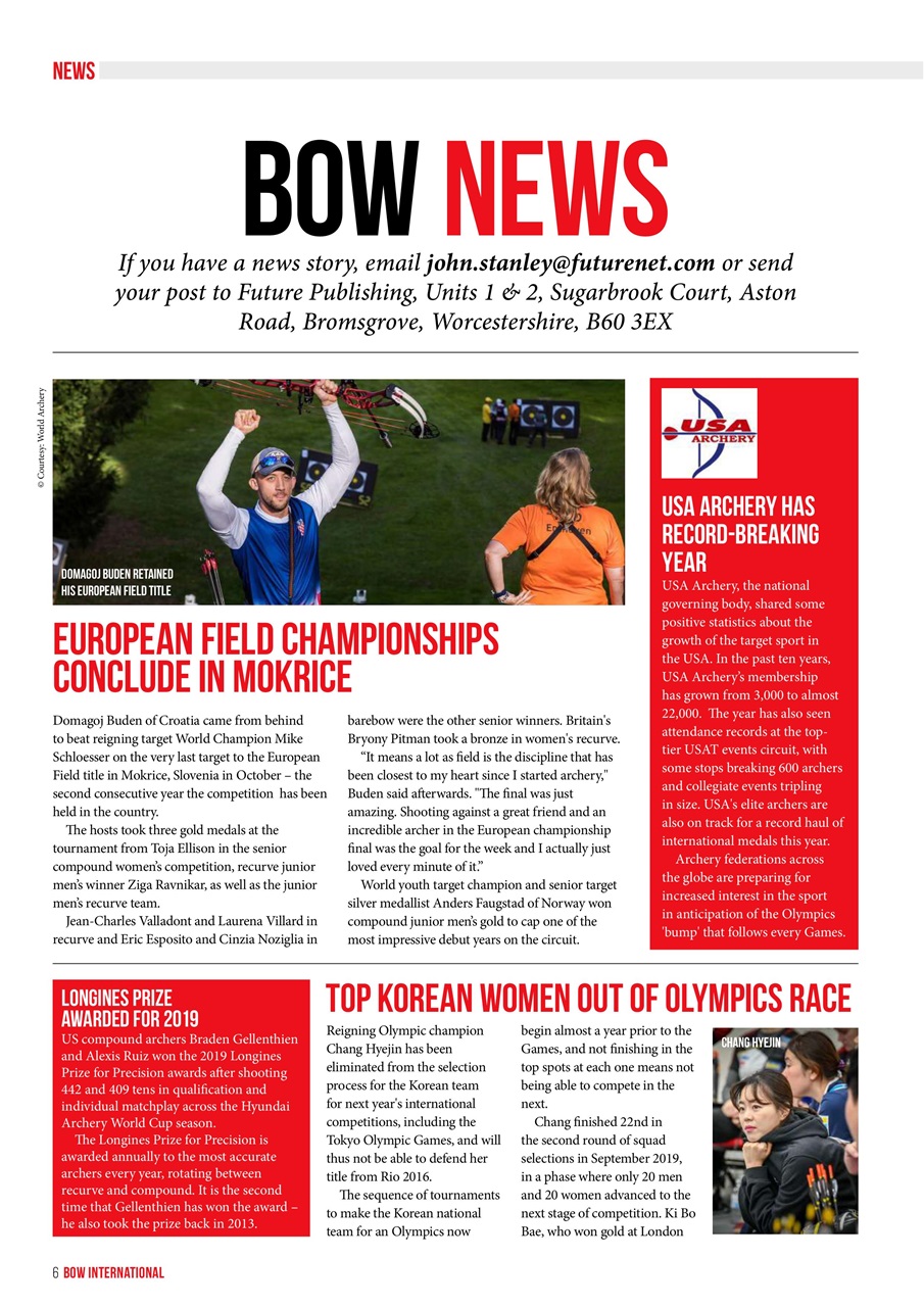 Bow International Preview Pages