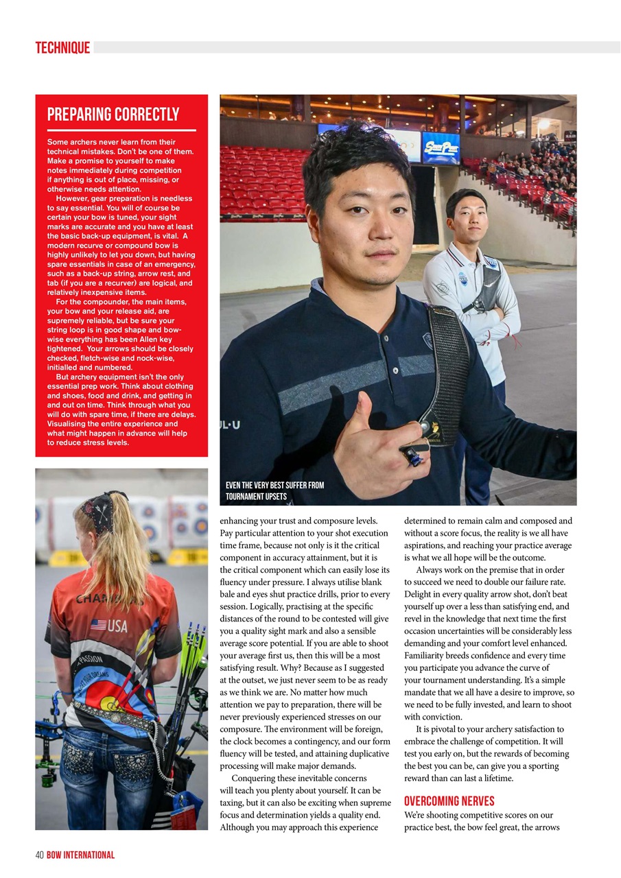 Bow International Preview Pages