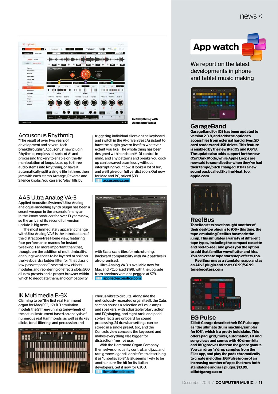 Computer Music Preview Pages