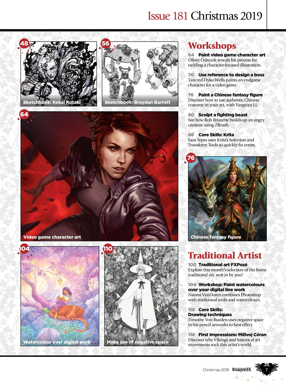 ImagineFX Preview Pages