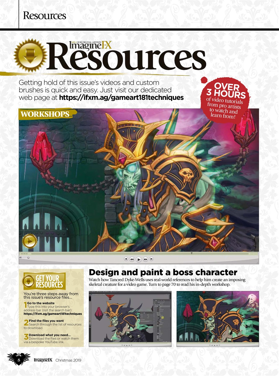 ImagineFX Preview Pages