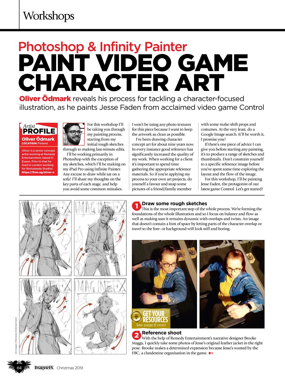 ImagineFX Preview Pages
