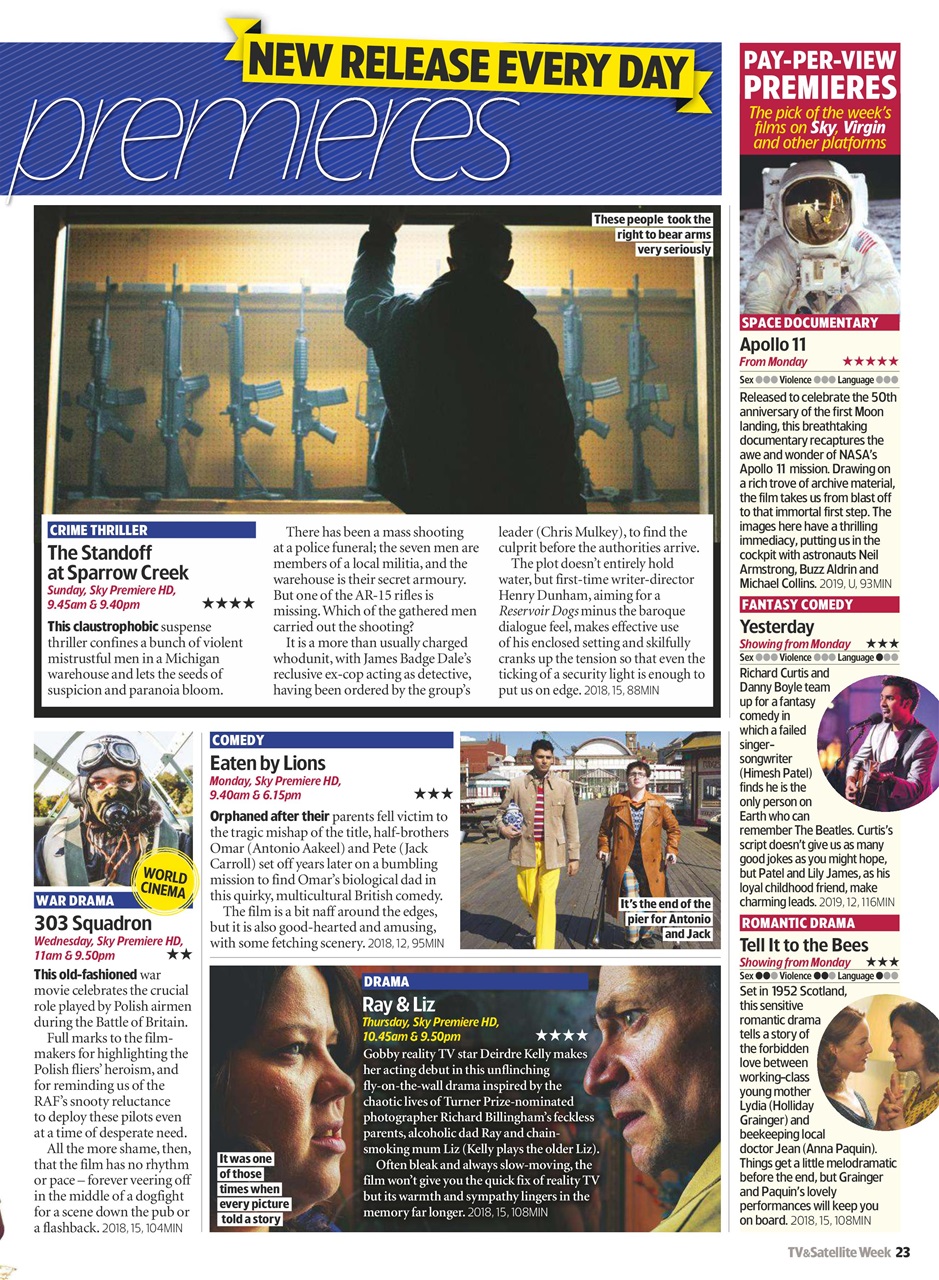 TV & Satellite Week Preview Pages