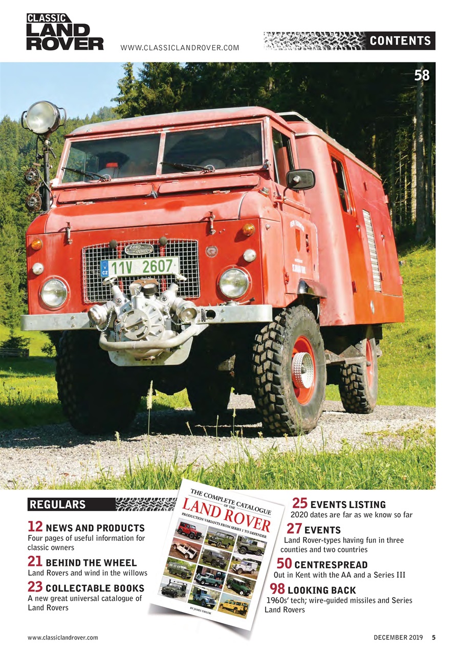 Classic Land Rover Magazine Preview Pages