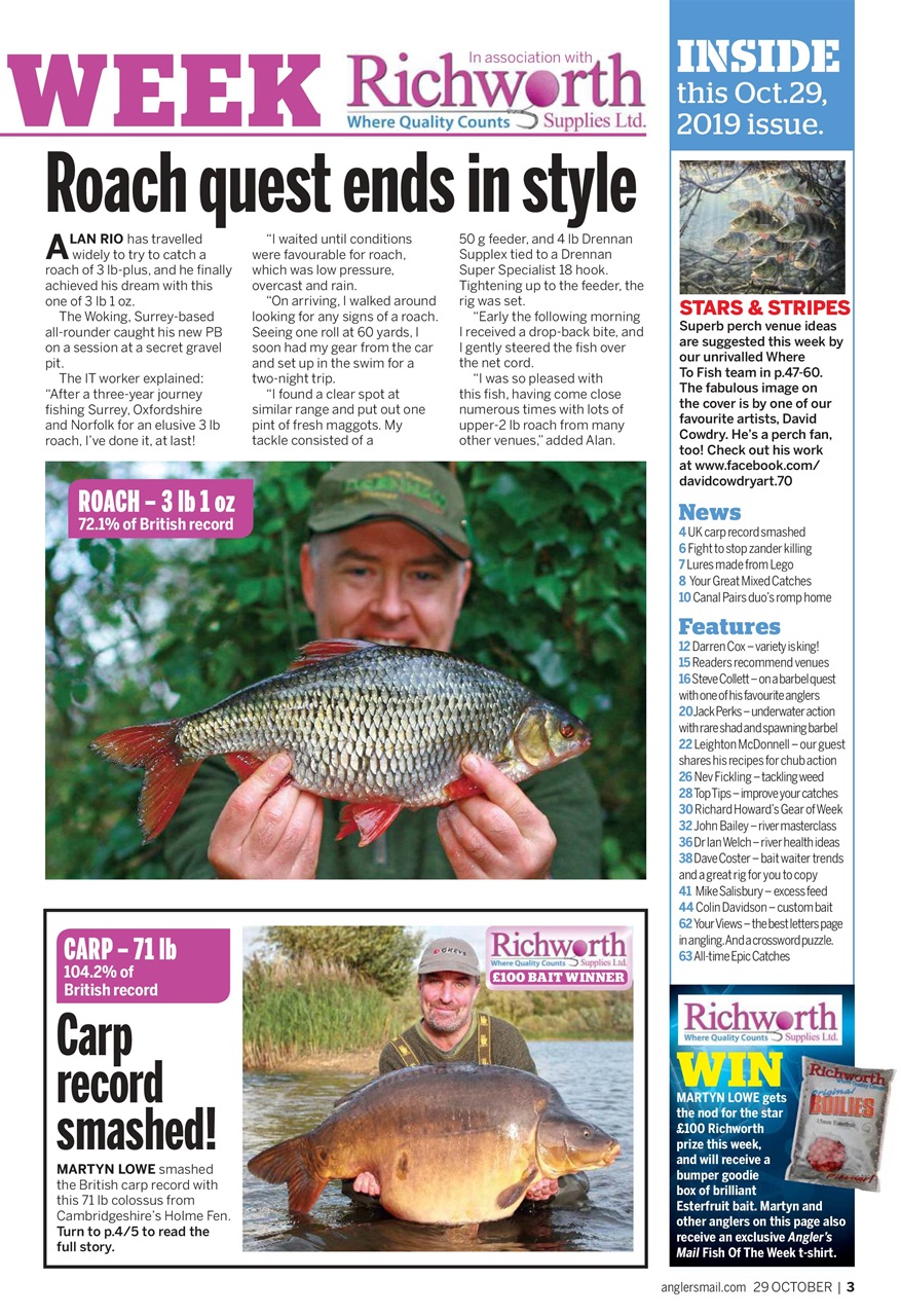 Anglers Mail Preview Pages