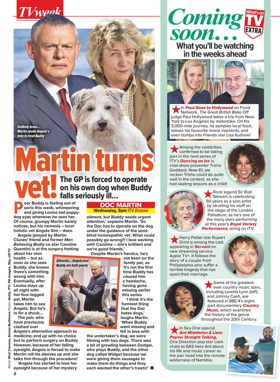 What's on TV Preview Pages