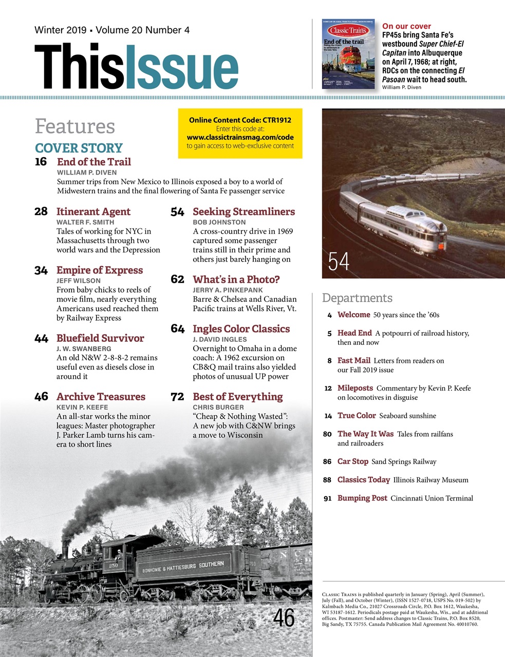 Classic Trains Preview Pages
