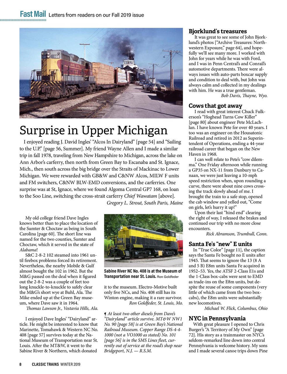 Classic Trains Preview Pages