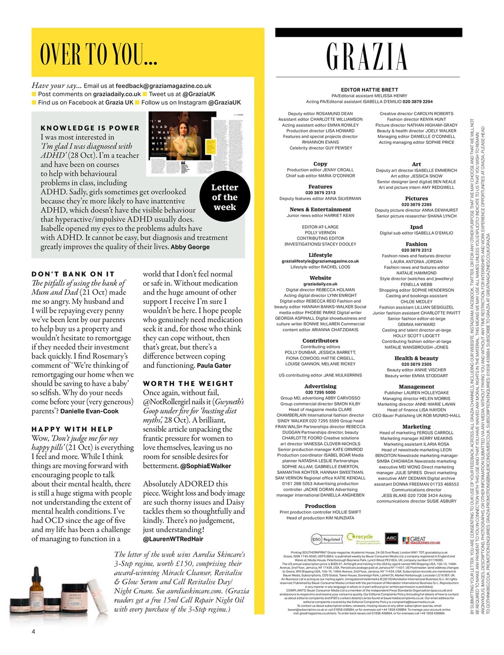 Grazia Preview Pages